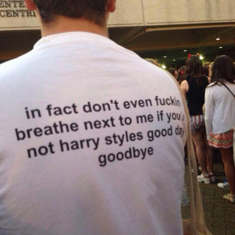 In Fact Don't Even Breathe Back T-Shirt