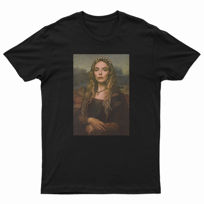 Jodie Comer Mona Lisa Parody T-Shirt