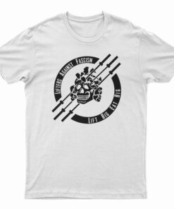 Lifters Against Fascism Lift Big Eat Big T-Shirt