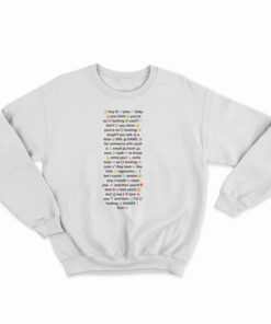 Live Laugh Gec Copy Pasta Sweatshirt