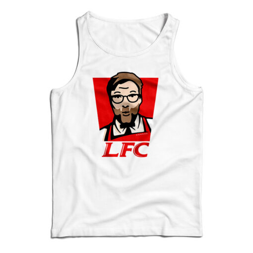 Liverpool Jurgen Klopp LFC Logo KFC Parody Tank Top