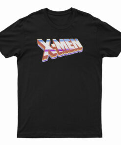 Logo X-Men Marvel Retro Gaming T-Shirt