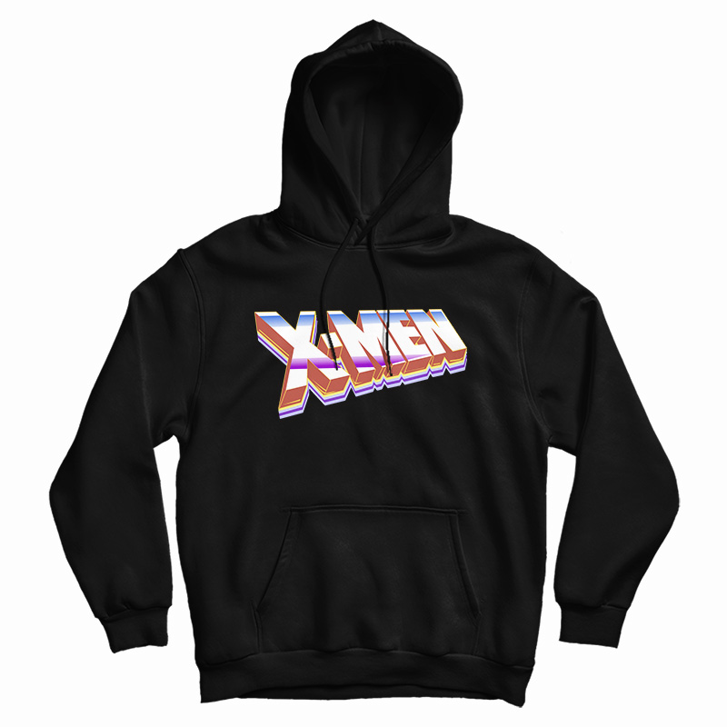 Logo X-Men Marvel Retro Gaming Hoodie