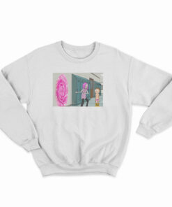 Out Rick And Morty Lady Gaga Parody Sweatshirt