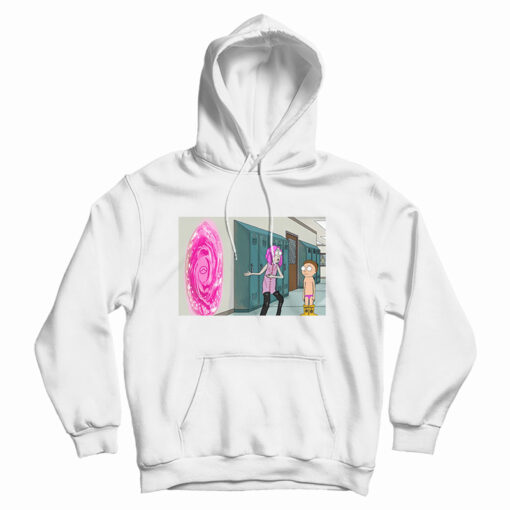 Out Rick And Morty Lady Gaga Parody Hoodie