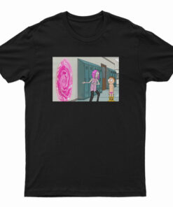 Out Rick And Morty Lady Gaga Parody T-Shirt
