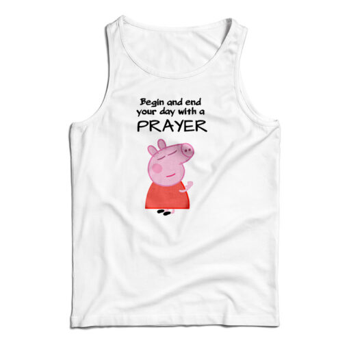 Peppa Pig Praying Tank Top