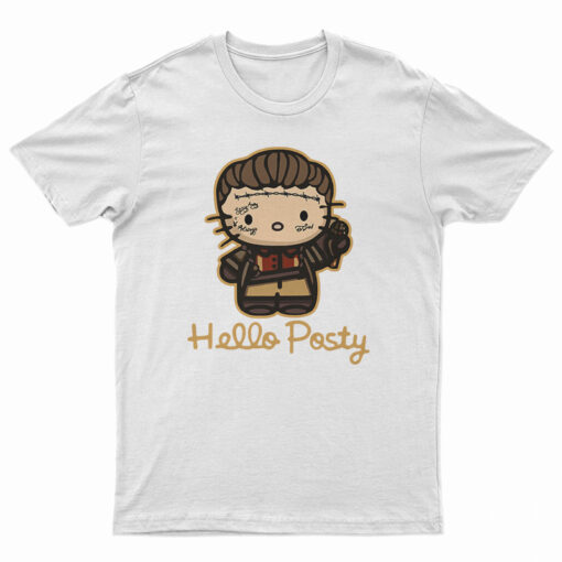 Post Malone Hello Posty Hello Kitty T-Shirt
