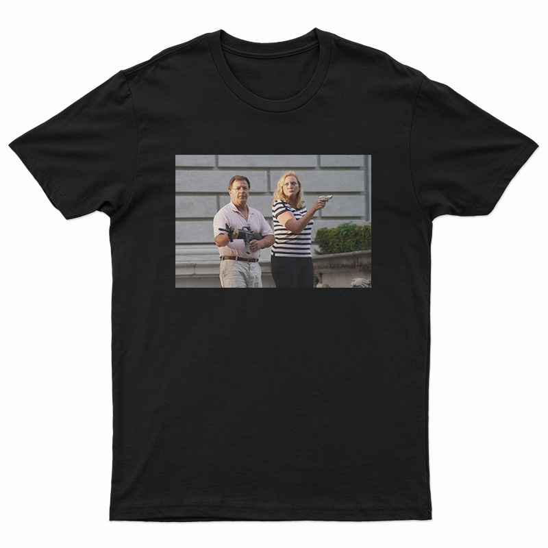 St. Louis White Couple Emerge From Mansion T-Shirt