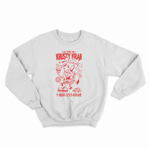 The Krusty Krab Now Delivering Sweatshirt