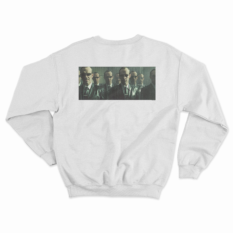 The Matrix Revolutions Agent Smith Sweatshirt