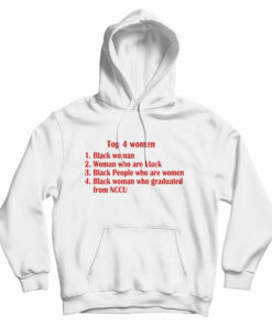 Official Top 4 Women Hoodie
