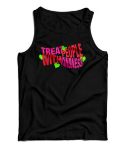 Treat People With Kindness Puff Ink Tank Top