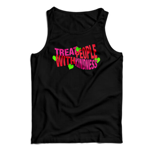 Treat People With Kindness Puff Ink Tank Top