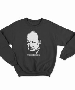 Winston Churchill Portrait Sweatshirt