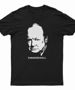 Winston Churchill Portrait T-Shirt