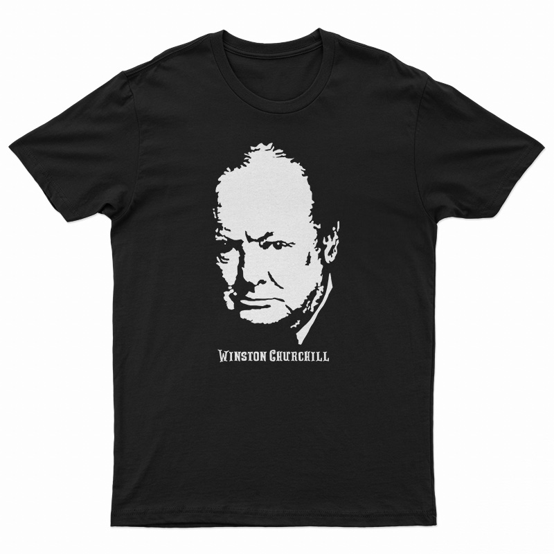 Winston Churchill Portrait T-Shirt