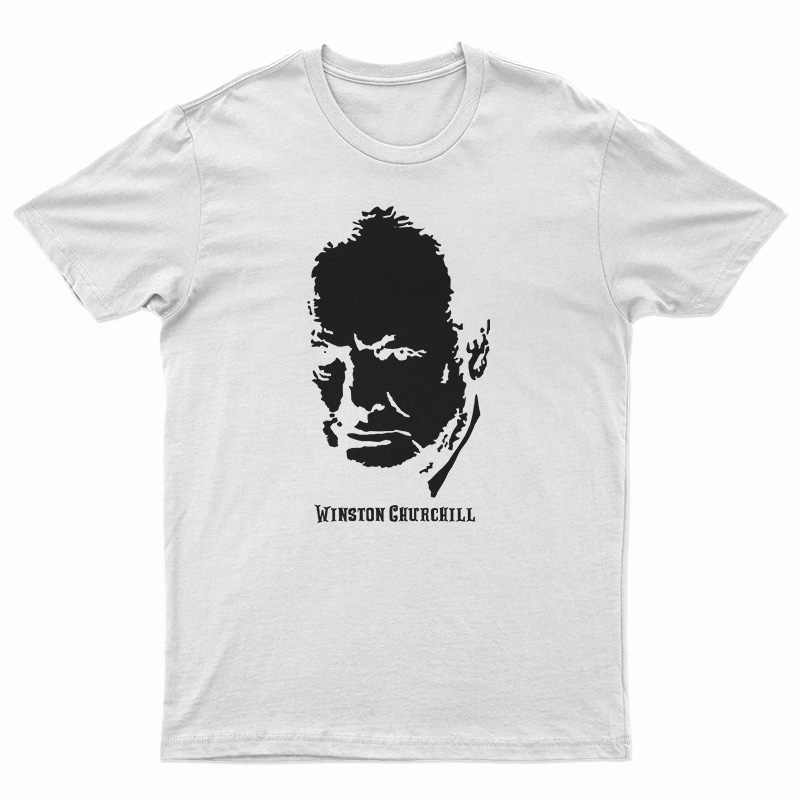 Winston Churchill Portrait T-Shirt