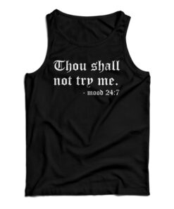 Youth Thou Shall Not Try Me Tank Top