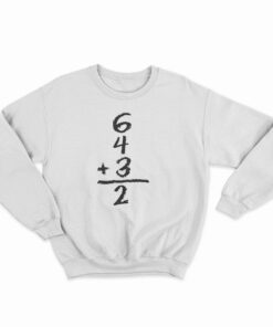 6 4 3 2 Baseball Sweatshirt