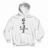 6 4 3 2 Baseball Hoodie