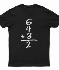 6 4 3 2 Baseball T-Shirt