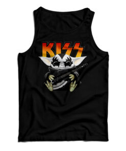 Baby Yoda Kiss Star Wars Parody Tank Top
