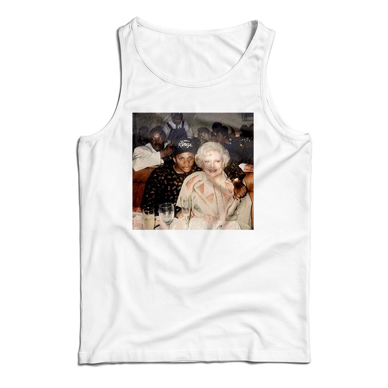 Betty White With Eazy E And Dr Dre 1989 Tank Top