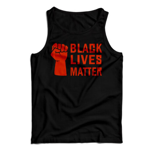 Black Lives Matter Basketball Tank Top
