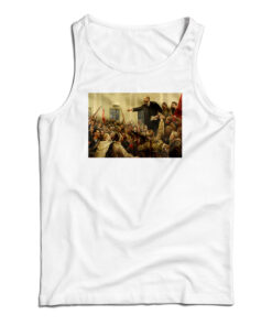 Famous Russian Revolution Painting Tank Top