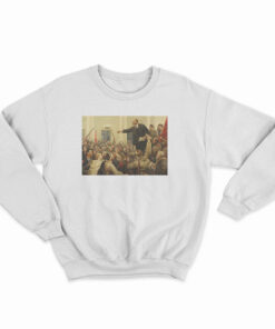 Famous Russian Revolution Painting Sweatshirt