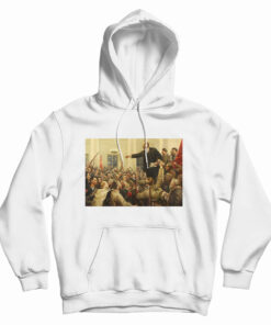 Famous Russian Revolution Painting Hoodie