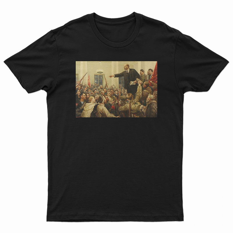 Famous Russian Revolution Painting T-Shirt