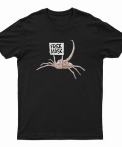 Free Mask Alien Vs Predator T-Shirt