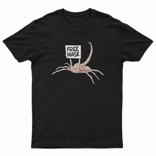 Free Mask Alien Vs Predator T-Shirt