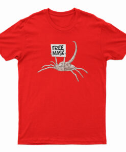 Free Mask Alien Vs Predator T-Shirt