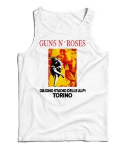 Guns N Roses Giugno Stadio Delle Alpi Torino Tank Top