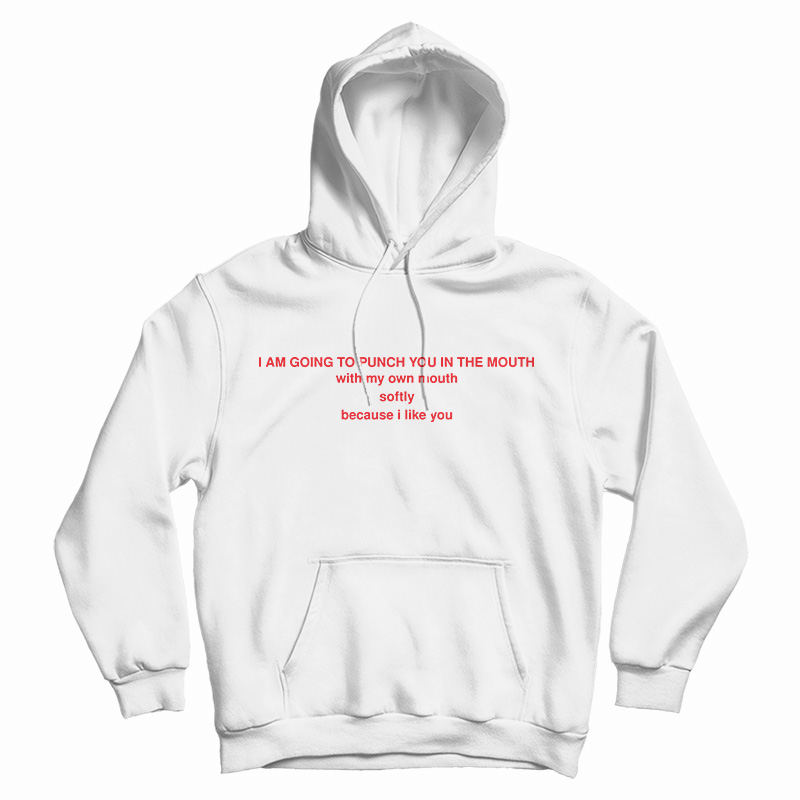 I Am Going To Punch You In The Mouth Hoodie