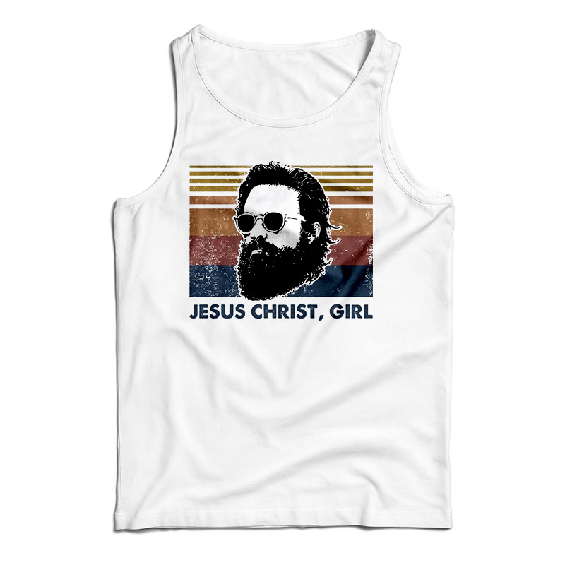 Jesus Christ Girl Vintage Tank Top