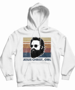 Jesus Christ Girl Vintage Hoodie