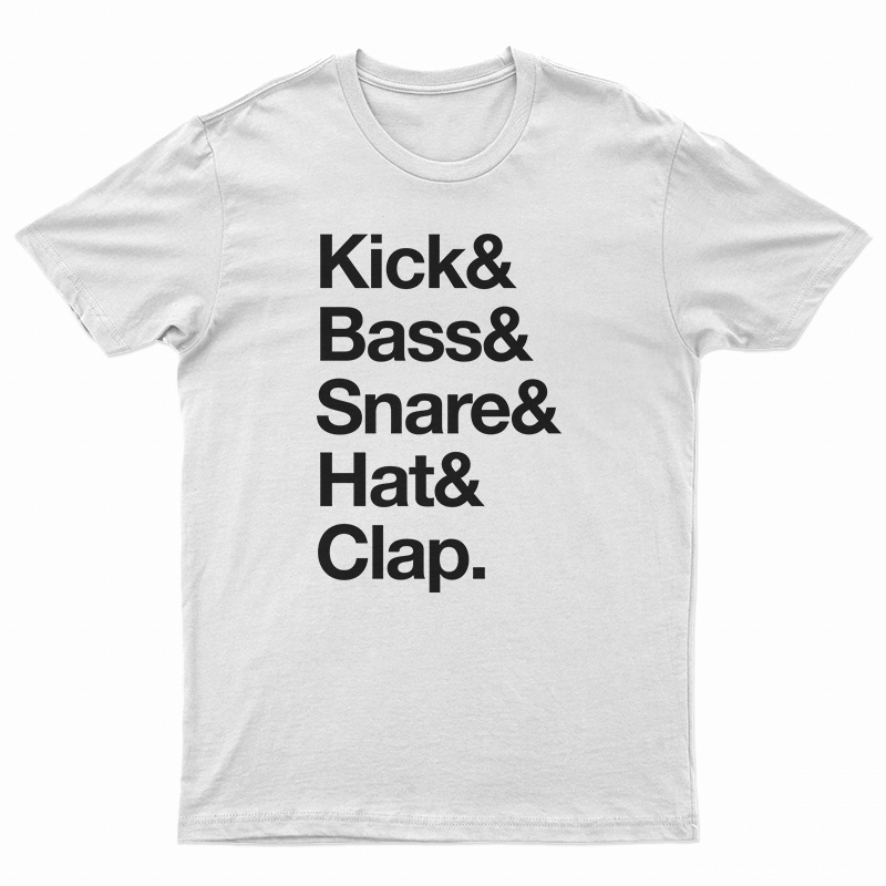 Kick Bass Snare Hat Clap