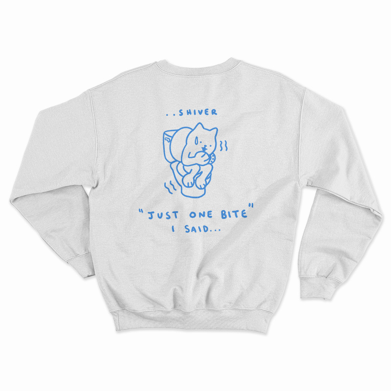Lactose Intolerant Club Just One Bite Sweatshirt
