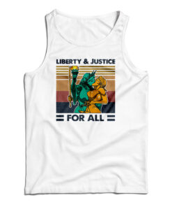 Liberty And Justice For All Vintage Tank Top