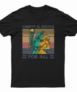 Liberty And Justice For All Vintage T-Shirt