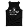 Never Forget Nostalgic Floppy Disk Cassette Tank Top