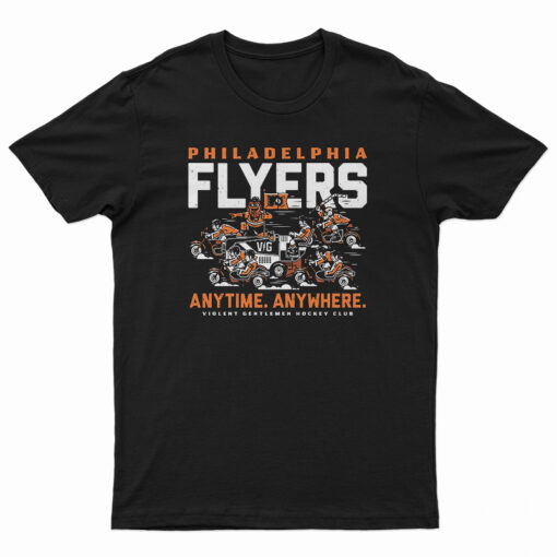 Philadelphia Flyers Anytime Anywhere T-Shirt