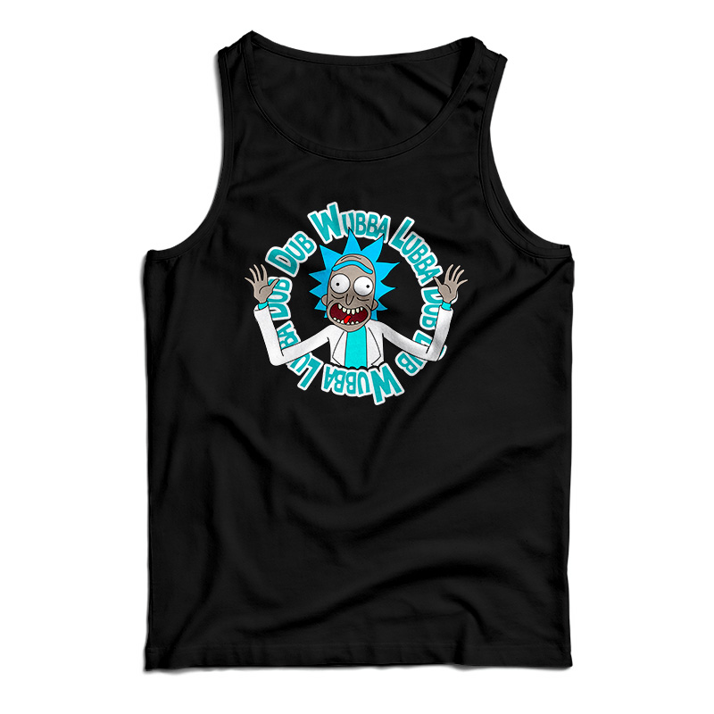 Rick and Morty Wubba Lubba Dub-Dub Tank Top