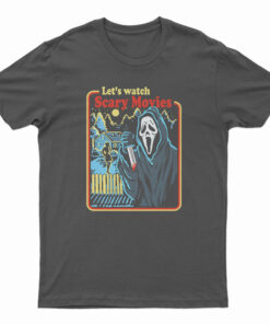 Scream Let's Watch Scary Movies T-Shirt