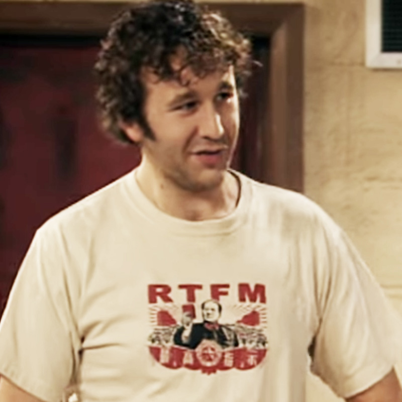 The IT Crowd RTFM Chairman Mao Roy T-Shirt