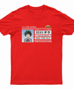 U.A High School My Hero Academia Deku Id T-Shirt